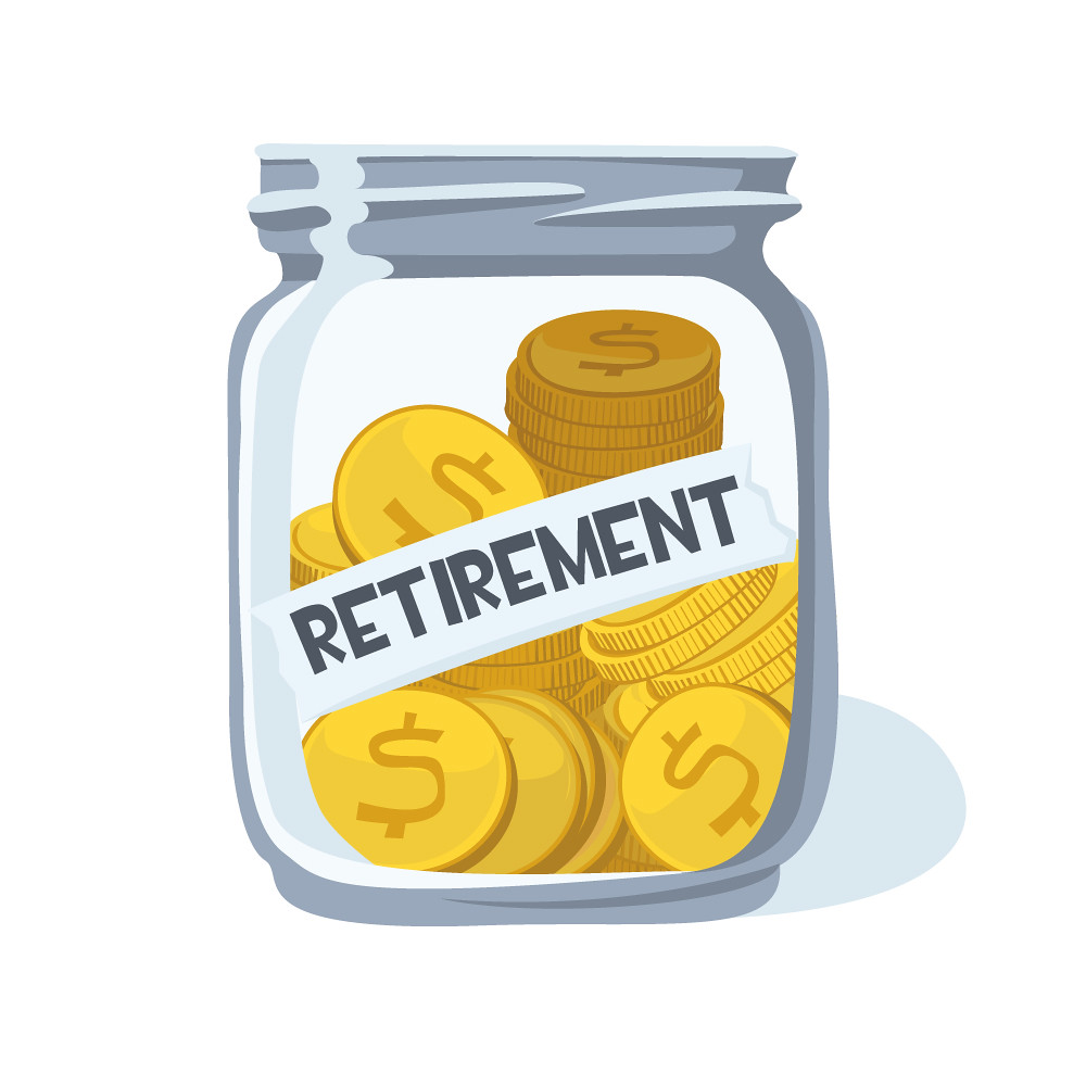 Jar of savings representing CD ladder cash planning